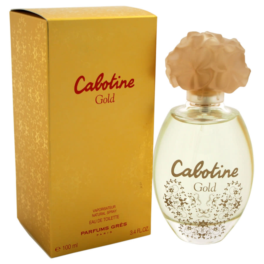 Gres Ladies Cabotine Gold Edt Spray 3.4 (100 Ml) In Gold / Pink