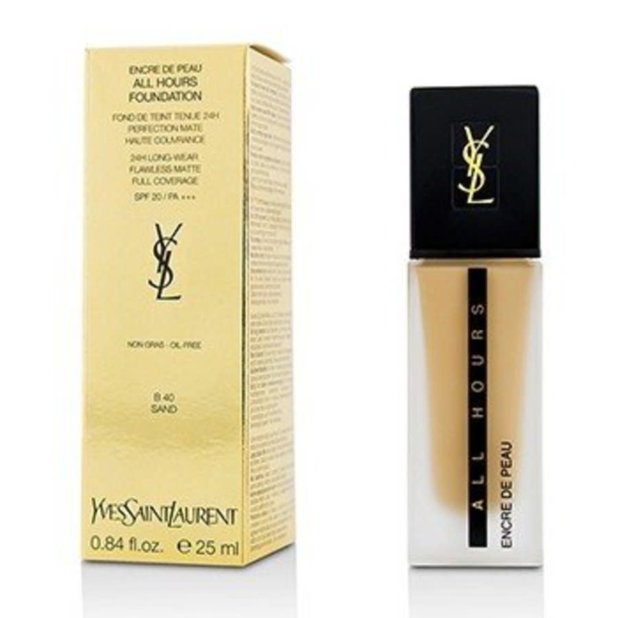 Saint Laurent - All Hours Foundation Spf 20 - # B40 Sand 25ml/0.84oz In N,a