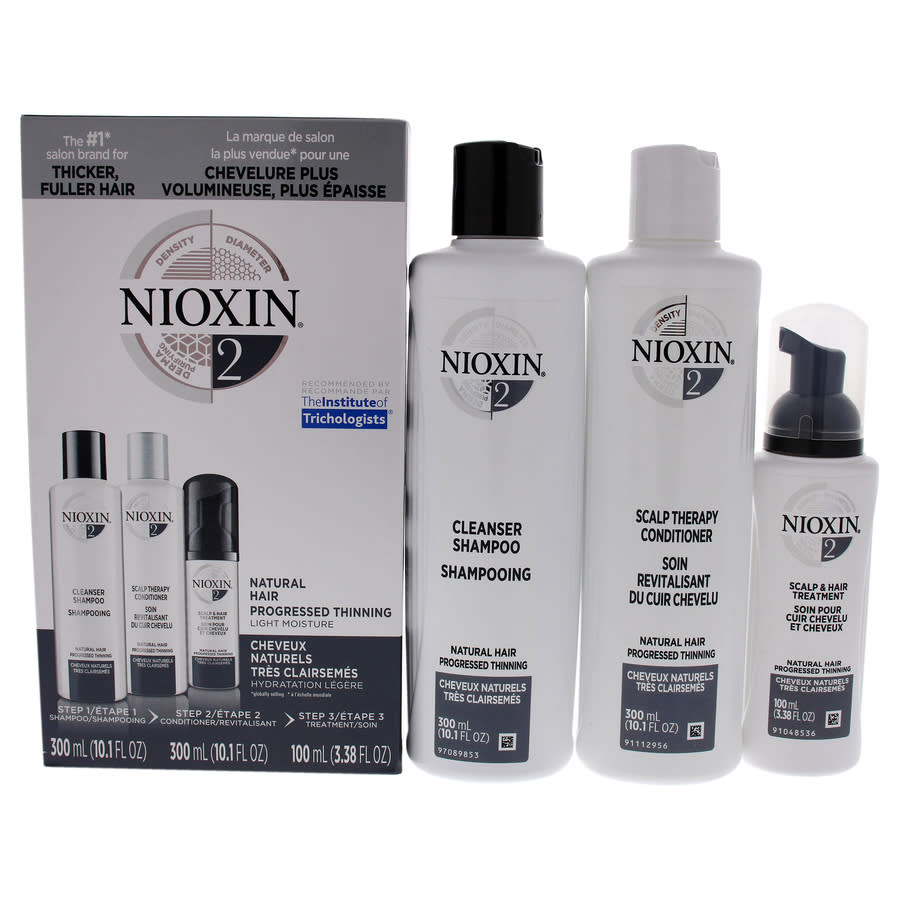Nioxin System 2 Natural Hair Progressed Thinning Kit Unisex Cosmetics 70018101006 In N,a