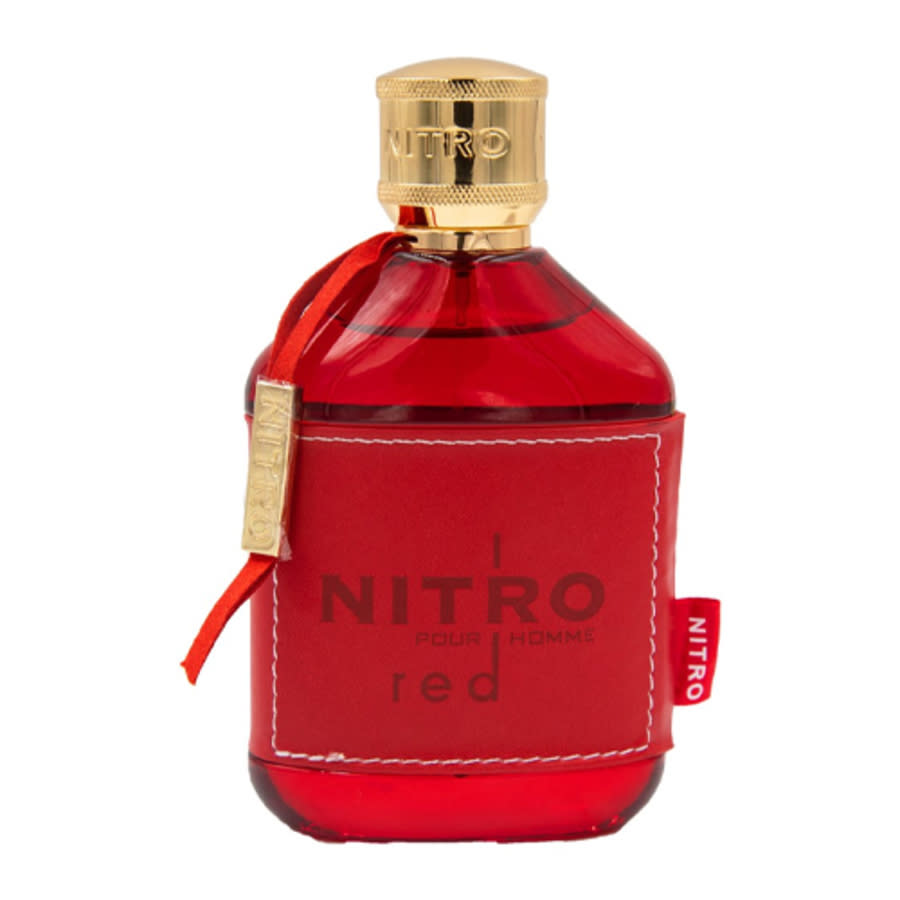 Dumont Mens Nitro Red Edp Spray 3.4 oz Fragrances 3760060761880 In Red   /   Red.