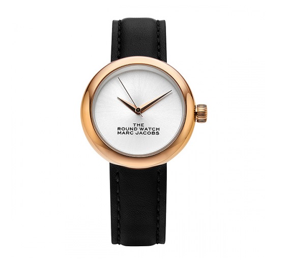 Marc Jacobs Quartz Silver Dial Ladies Watch Mj0120179283 In Black / Gold Tone / Rose / Rose Gold Tone / Silver