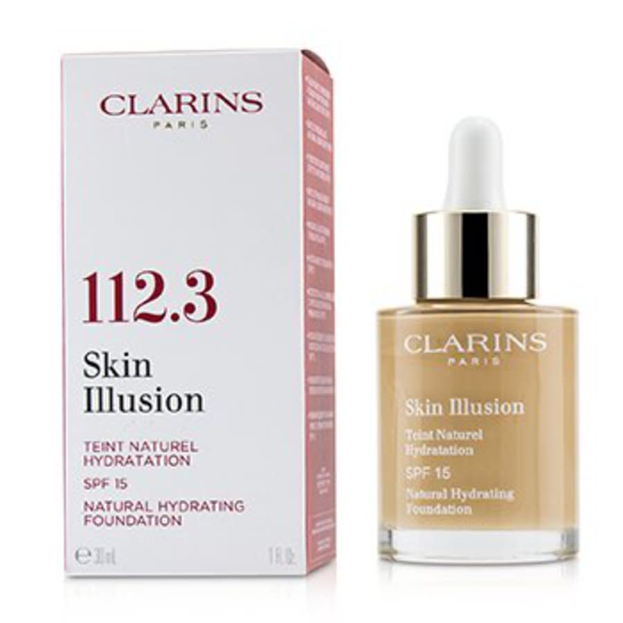 Clarins - Skin Illusion Natural Hydrating Foundation Spf 15 # 112.3 Sandalwood 30ml/1oz In N,a