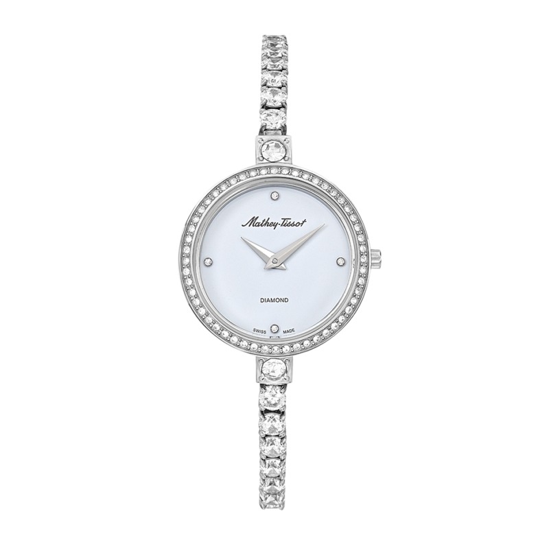 Mathey-tissot Infinity Ladies Quartz Watch D986sai In Silver