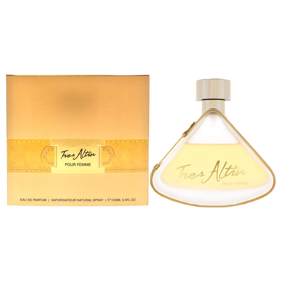 Armaf Ladies Tres Altin Edp Spray 3.4 oz Fragrances 6085010041360