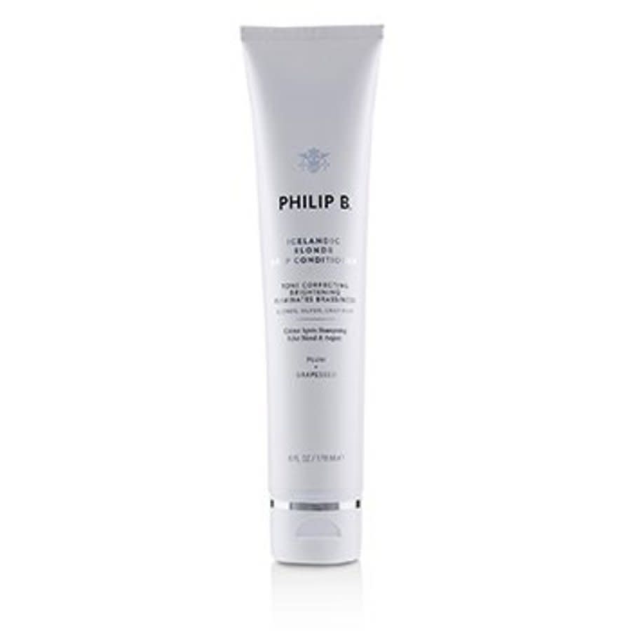 Philip B - Icelandic Blonde Deep Conditioner (tone Correcting Brightening Eliminates Brassiness - Blonde In Grey,purple,silver Tone,yellow