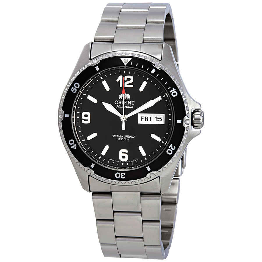 Orient Mako Ii Automatic Black Dial Mens Watch Faa02001b9