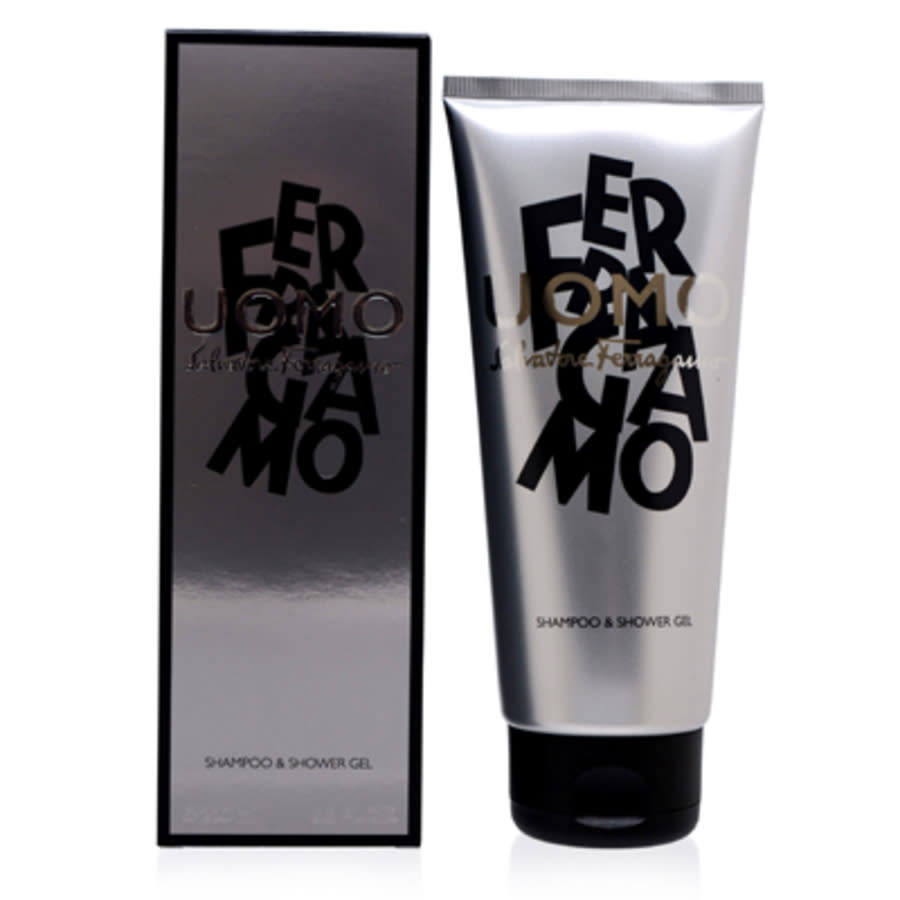 Salvatore Ferragamo Mens Uomo Shower Gel 6.8 oz Bath & Body 8052086372122