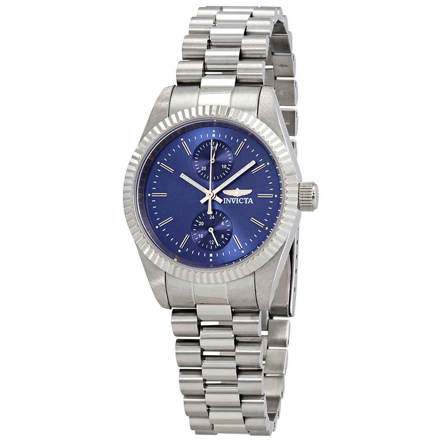 INVICTA SPECIALTY BLUE DIAL STAINLESS STEEL LADIES WATCH 29438