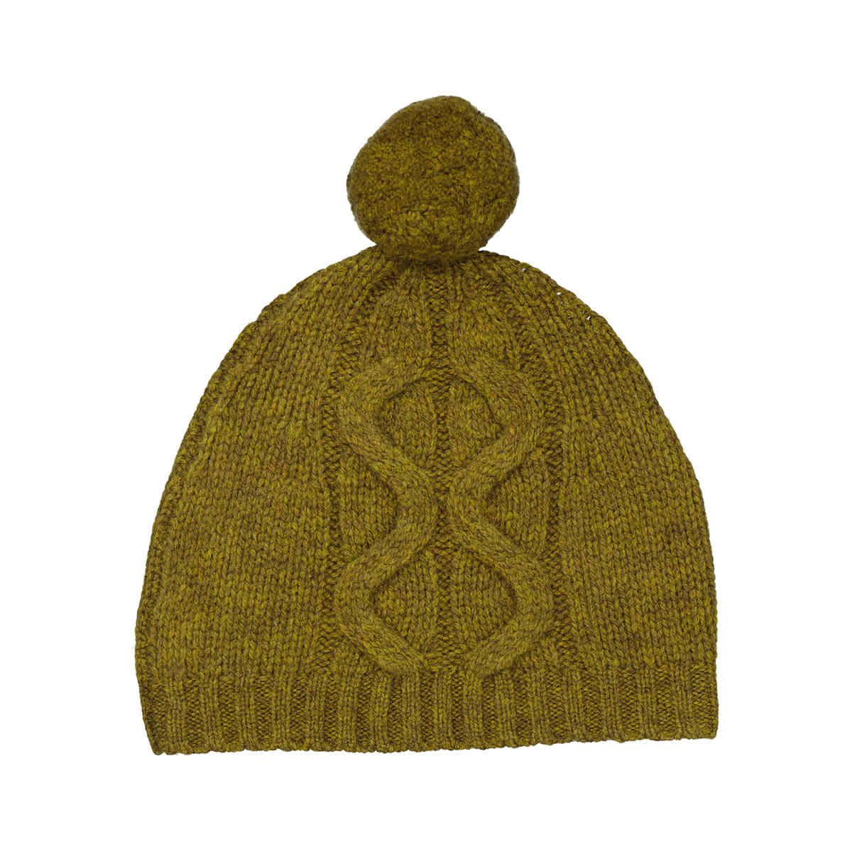 BONPOINT BONPOINT KIDS KAKI CLAIR CABLE-KNIT BEANIE