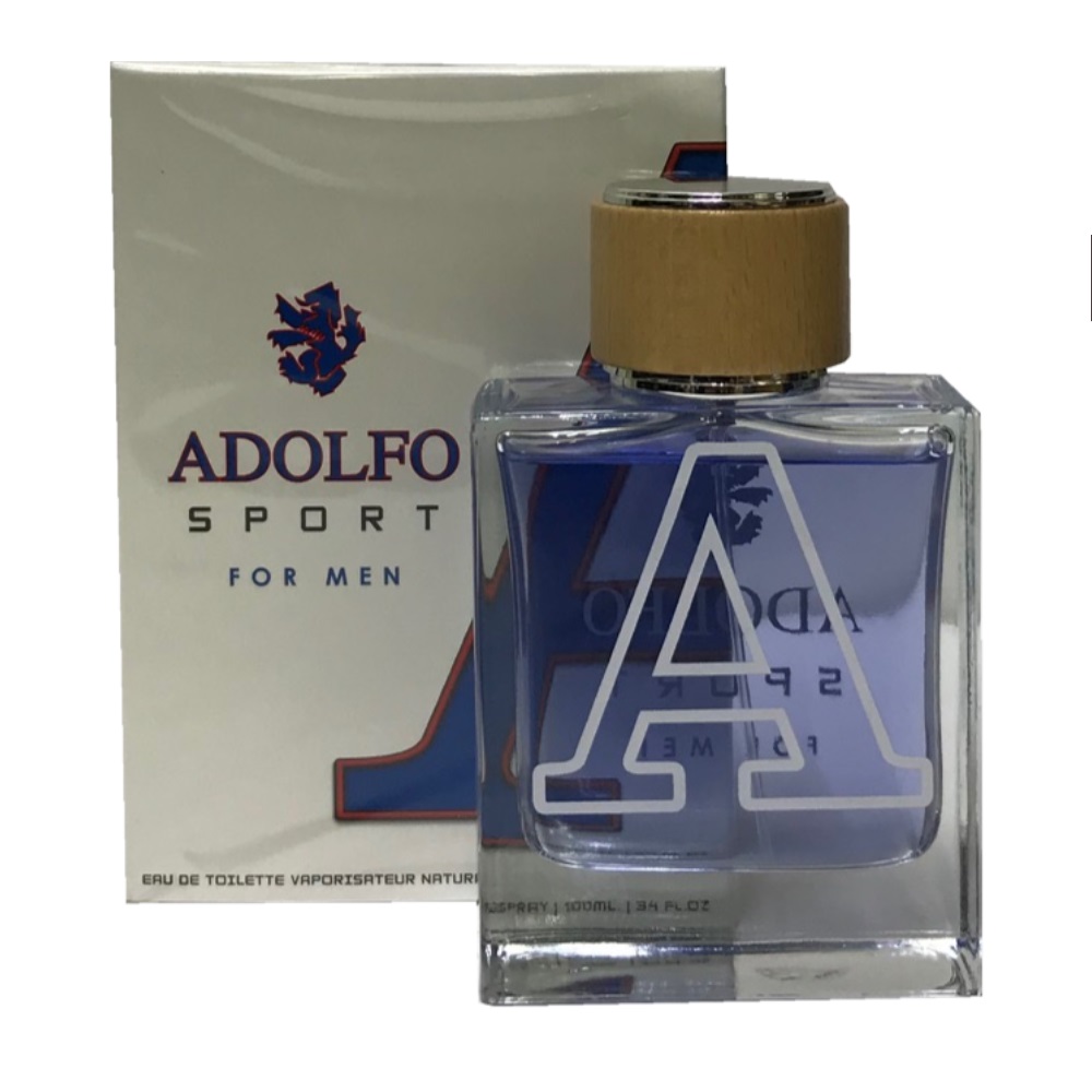 Adolfo Sport /  For Men Edt Spray 3.4 oz (100 Ml) (m) In White