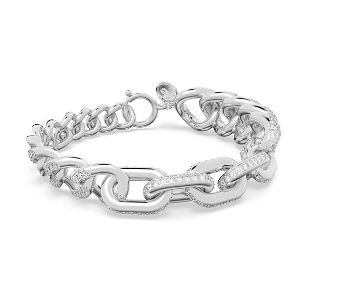 Swarovski Gold-tone Crystal Dextera Bracelet In White
