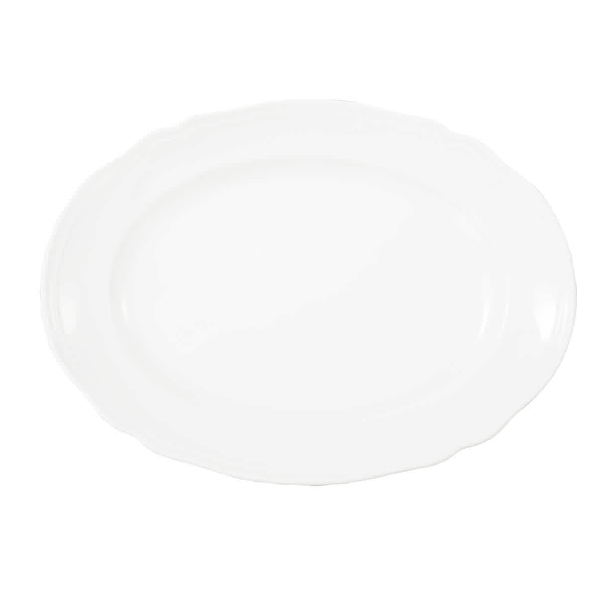 Ginori 1735 Oval Flat Platter In White