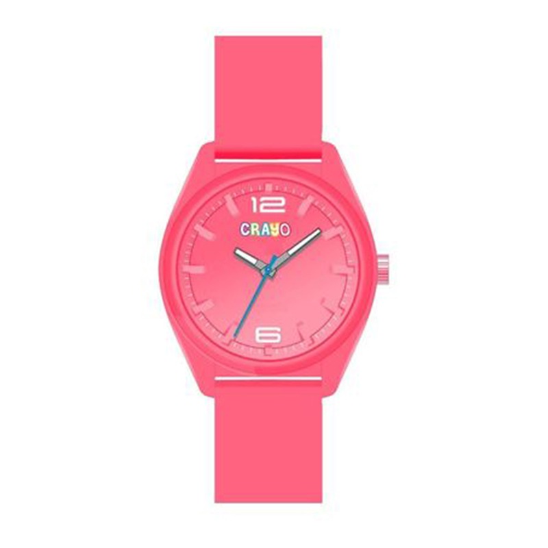 Crayo Dynamic Pink Dial Watch Cr4807