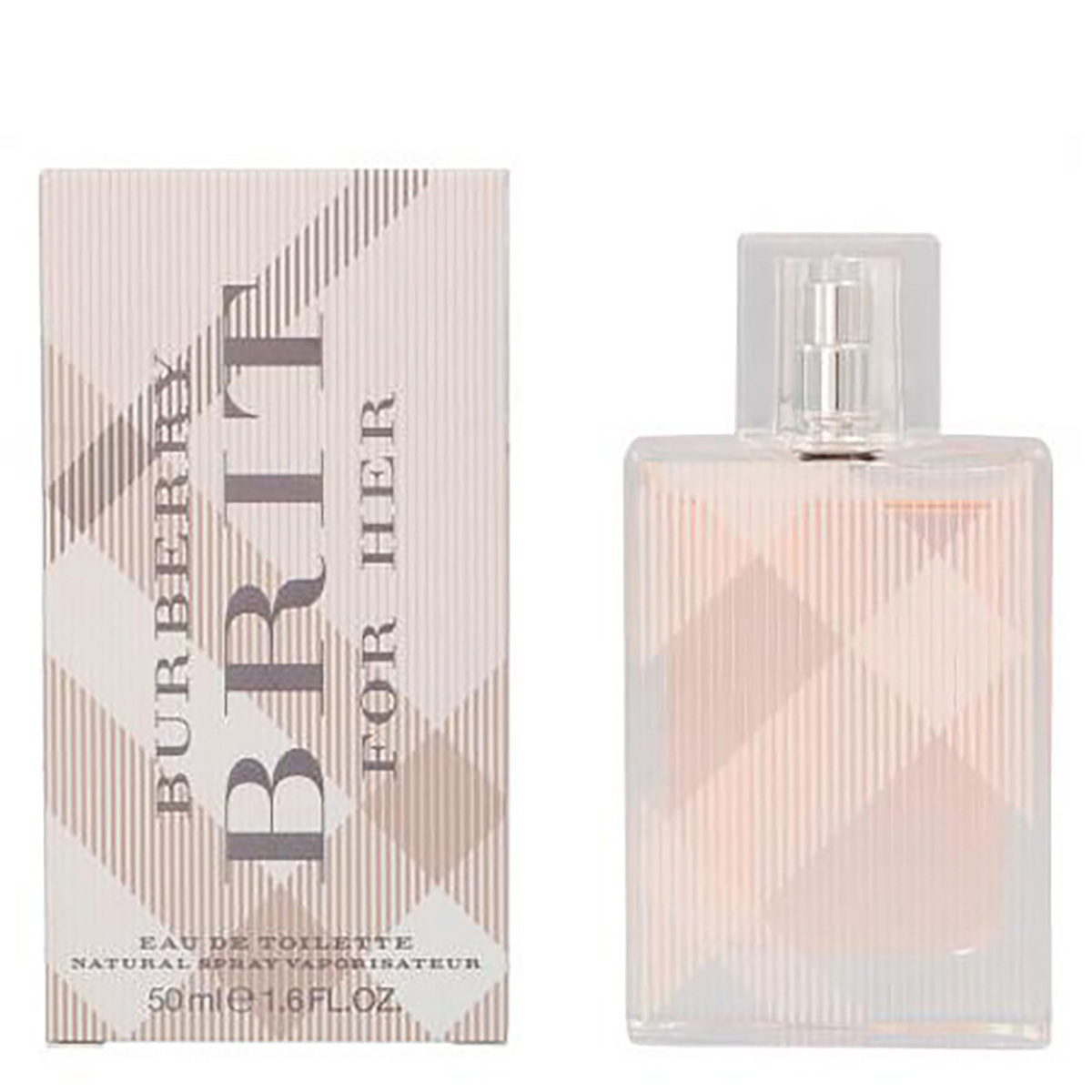 Burberry Brit By  Edt Spray 1.6 oz (50 Ml) (w) In Green / White