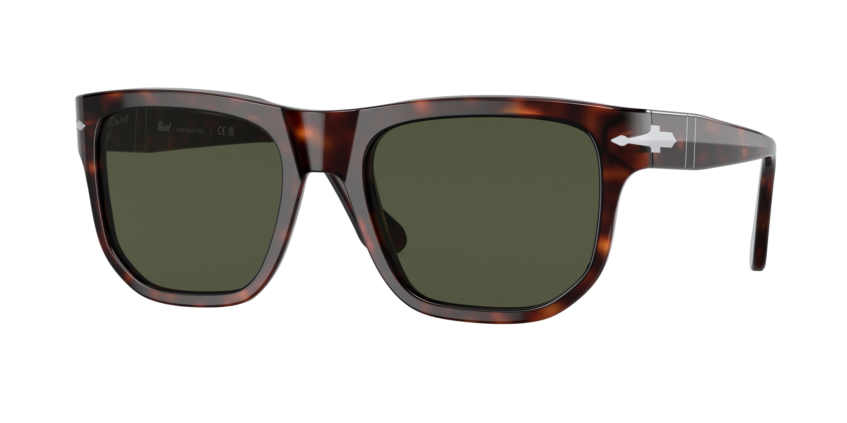 PERSOL PERSOL GREEN SPORT UNISEX SUNGLASSES PO3306S 24/31 55