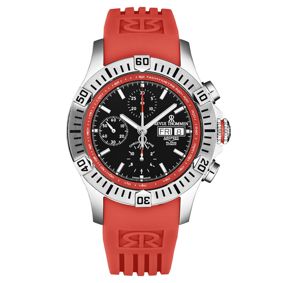 REVUE THOMMEN REVUE THOMMEN AIR SPEED MENS CHRONOGRAPH AUTOMATIC WATCH 16071.6636