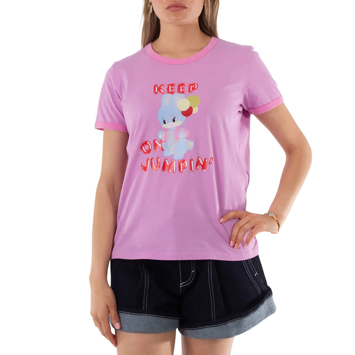 Marc Jacobs Magda Archer The Collaboration T-shirt In Pink