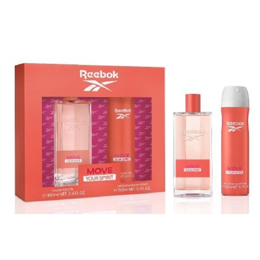 Reebok Ladies Move Your Spirit 2 oz Gift Set Fragrances 8436581946239 In N/a