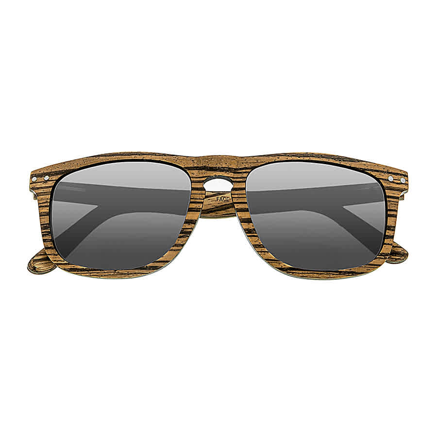 Earth Pacific Wood Sunglasses In Brown / Grey / Spring