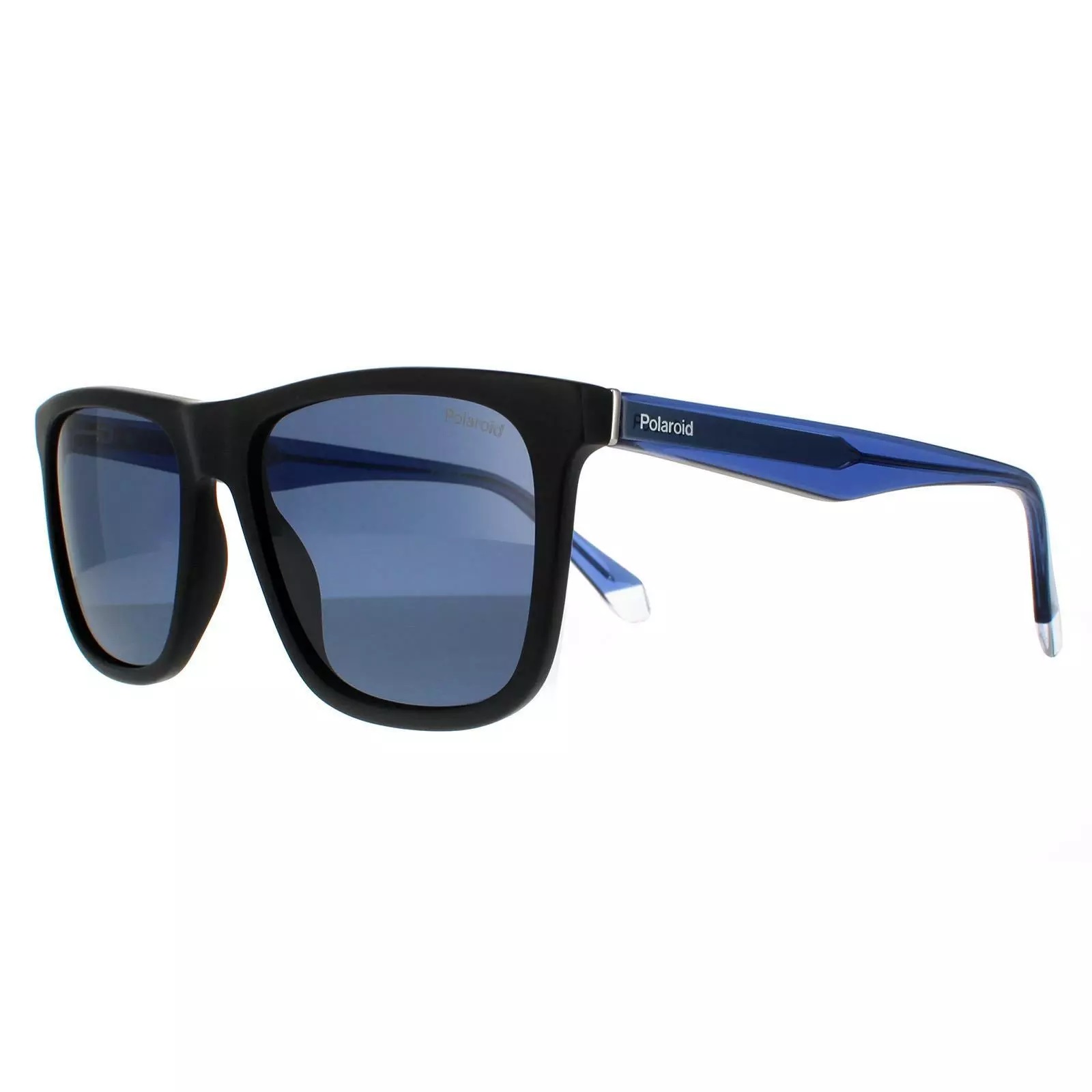 Polaroid Polarized Blue Square Mens Sunglasses PLD 2102/S/X 00VK/C3 55