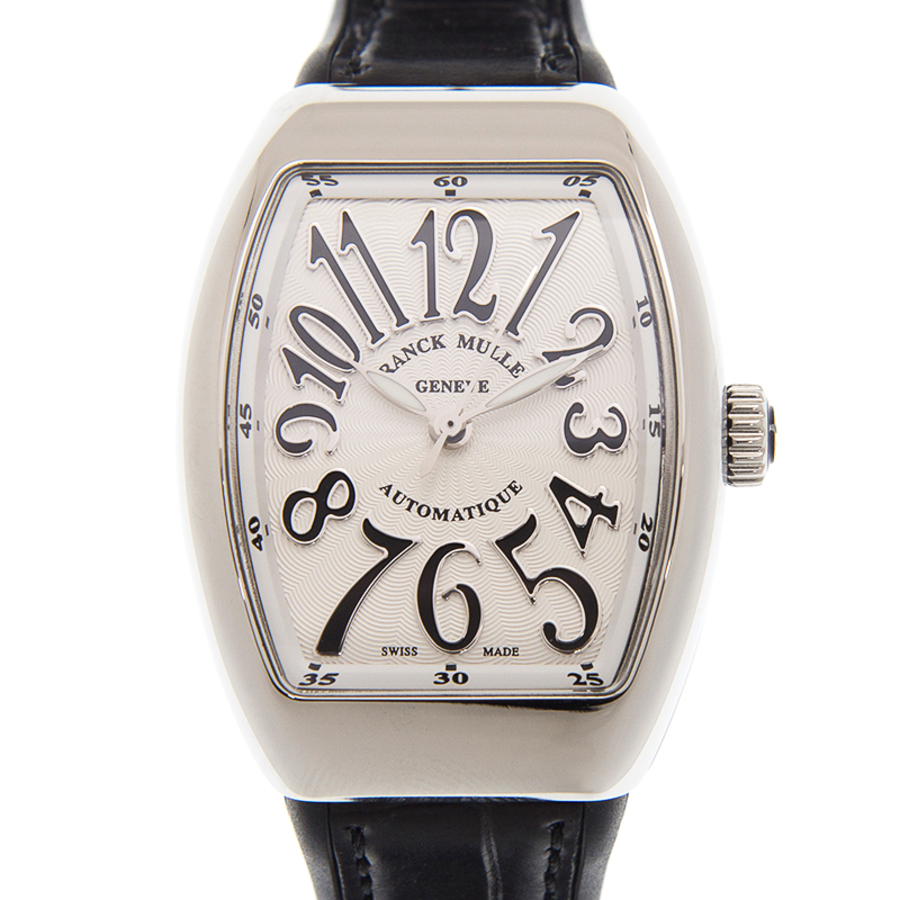 Franck Muller Vanguard Automatic Silver Dial Unisex Watch V29 Sc At Fo (ac.nr) In Black / Silver