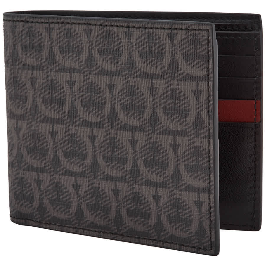 Ferragamo Gancini Wallet In Black