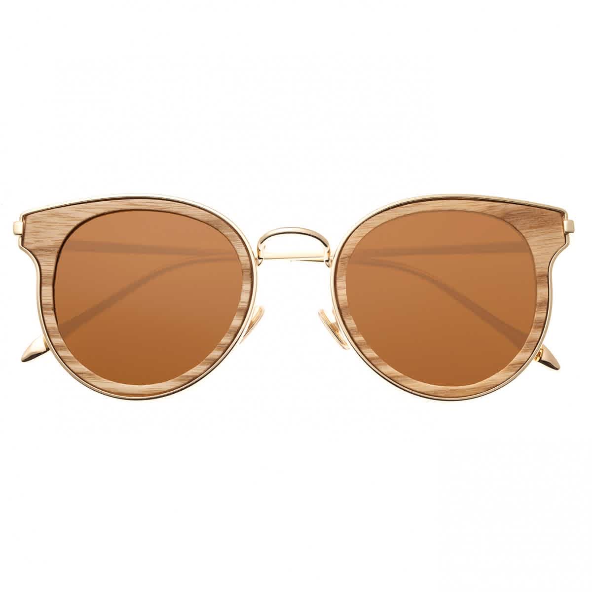 Earth Derawan Sunglasses Esg029w In Brown