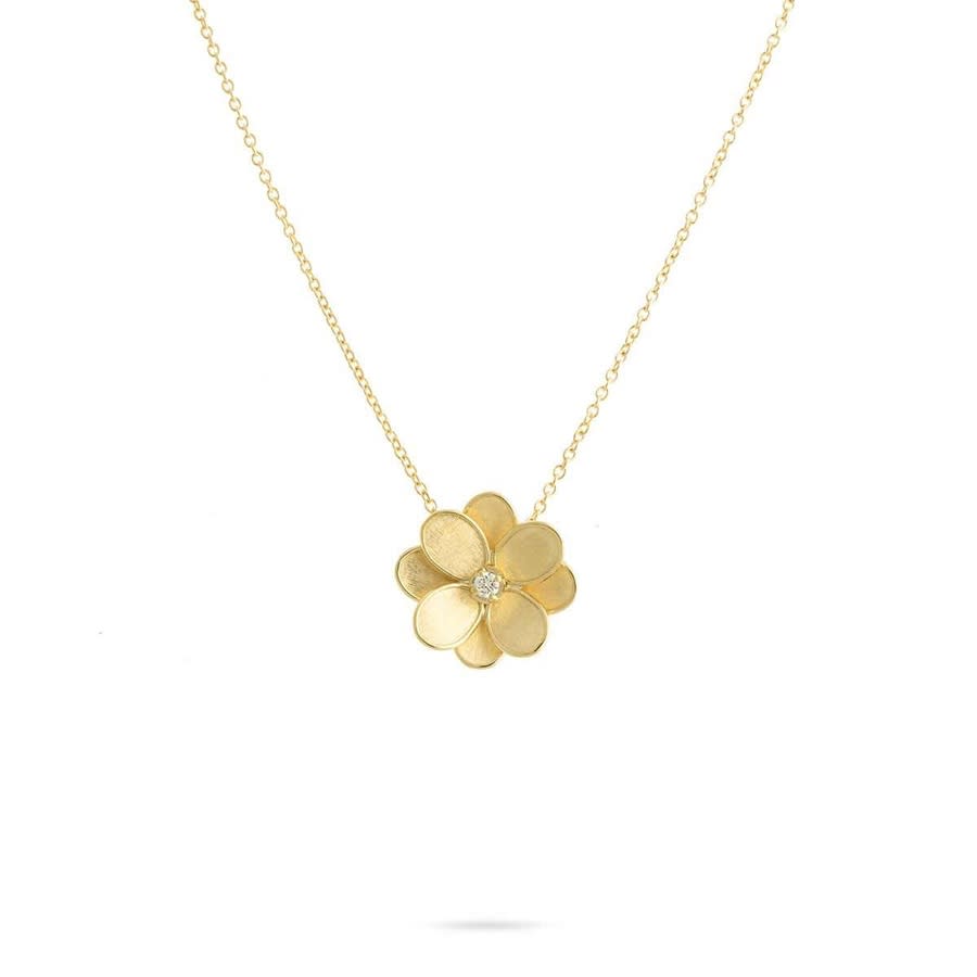 Marco Bicego Petali 18k Yellow Gold Small Flower Pendant - Cb2434 B Y 02 In Yellow