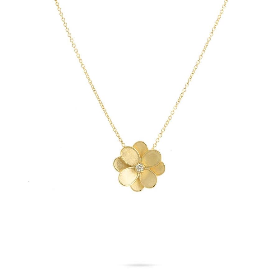 Marco Bicego Petali 18k Yellow Gold Small Flower Pendant - Cb2434 B Y 02