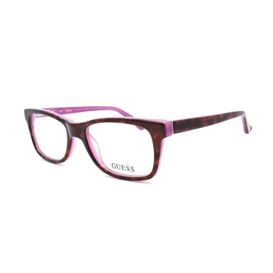 GUESS UNISEX TORTOISE SQUARE EYEGLASS FRAMES GU2518