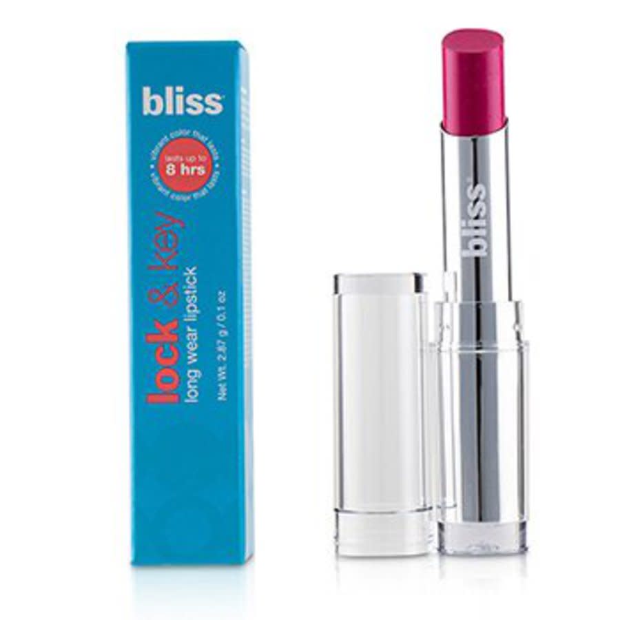 Bliss Lock & Key Long Wear Lipstick Ladies Cosmetics 814214021009 In # Quite A Fuchsia