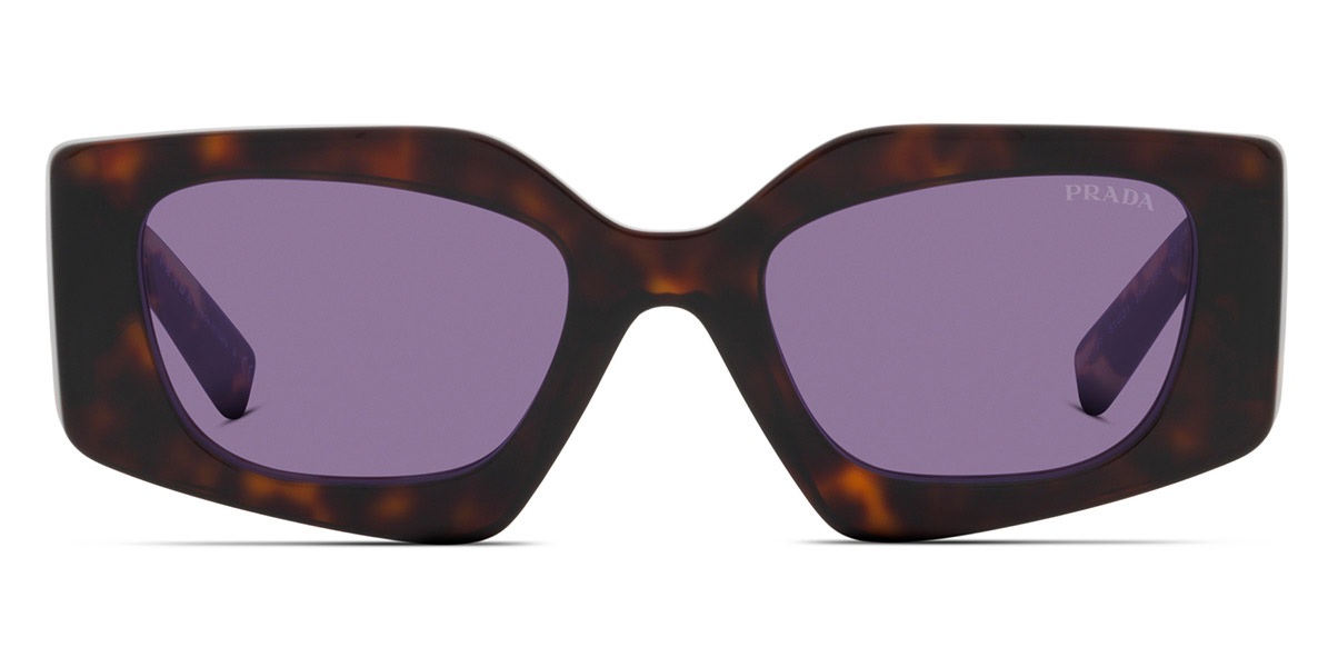 Prada Pr 15ys 2au05q Geometric Sunglasses In Violet