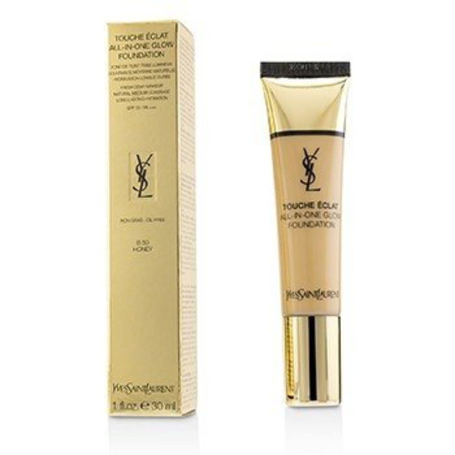 Saint Laurent - Touche Eclat All In One Glow Foundation Spf 23 - # B50 Honey 30ml/1oz In Yellow