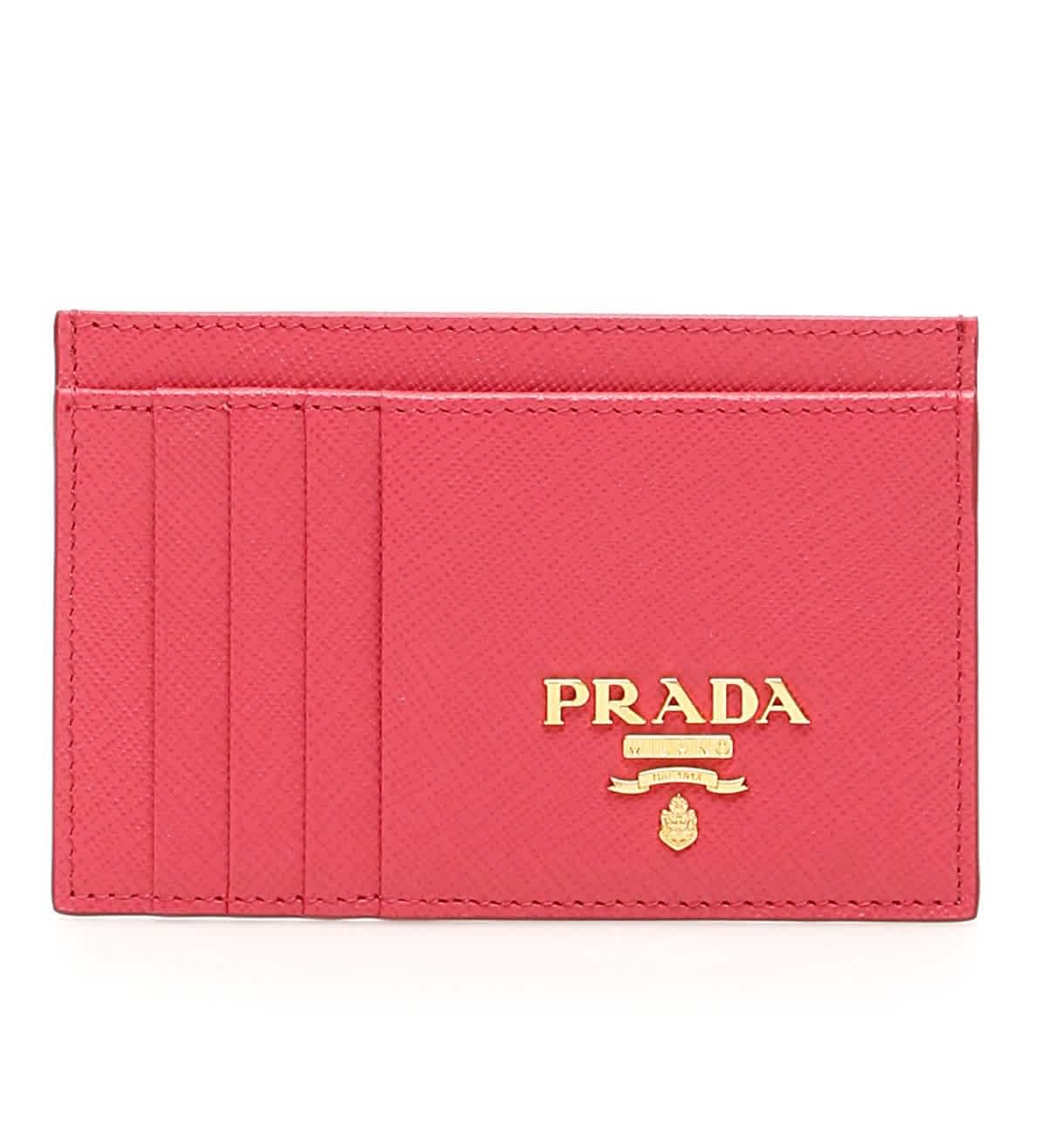 saffiano leather card holder