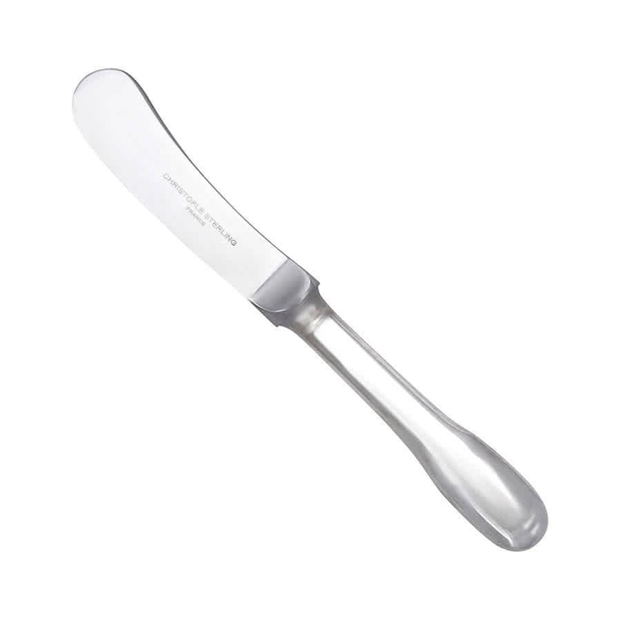 Christofle Silver Plated Cluny Butter Spreader 0016-031