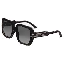Dior DIORSIGNATURE S11I Smoke Square Ladies Sunglasses CD401711 71A 54