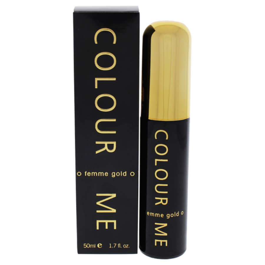 Milton-lloyd Colour Me Femme Gold By  For Women - 1.7 oz Pdt Spray In Gold Tone,rose Gold Tone