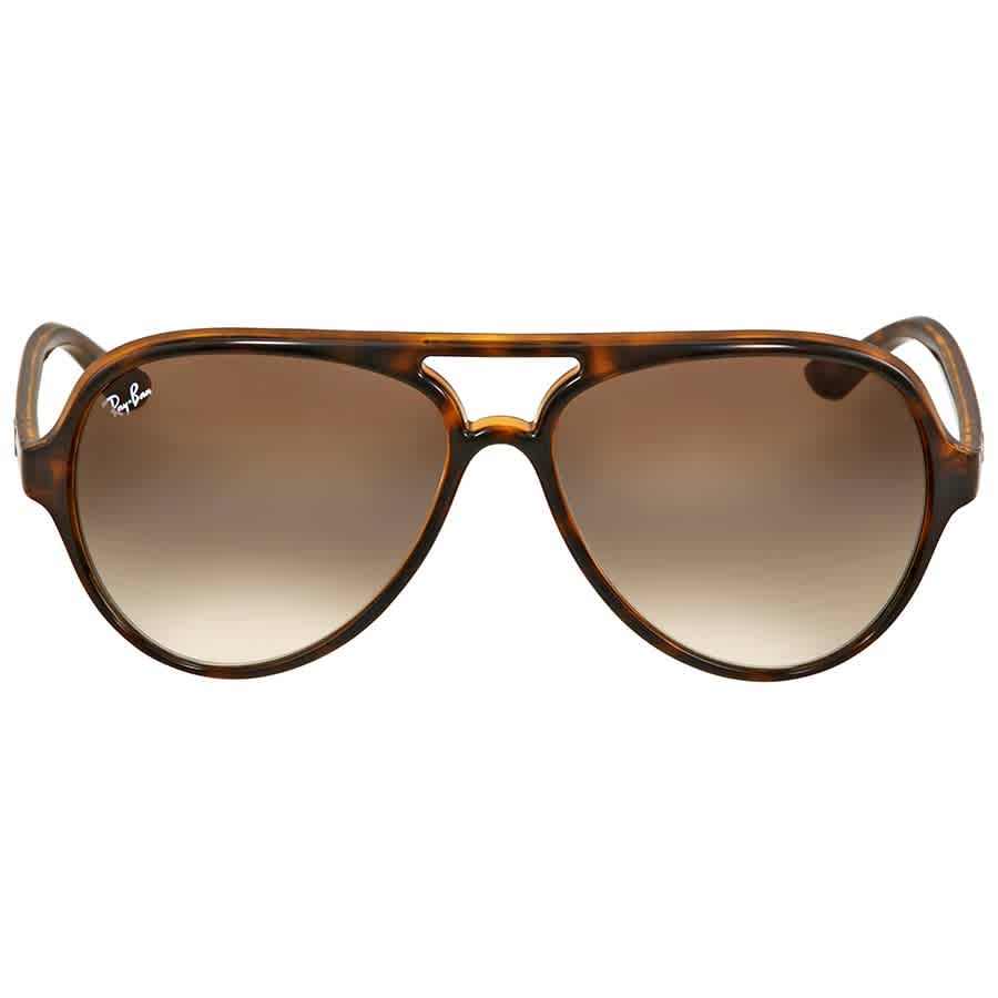 Ray-Ban Brow Bar Aviator Sunglasses, 59mm