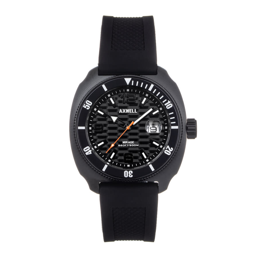 AXWELL AXWELL MIRAGE QUARTZ BLACK DIAL MENS WATCH AXWAW111-6