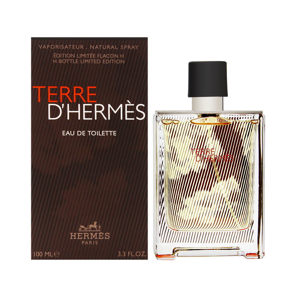 Pre-owned Hermes Terre D /  Edt Spray Limited Edition 3.3 oz (100 Ml) (m) In Pink