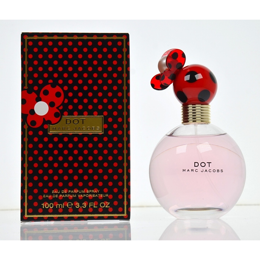 Marc Jacobs Ladies Dot Edp Spray 3.3 oz Fragrances 3616304940835 In Red   / Orange