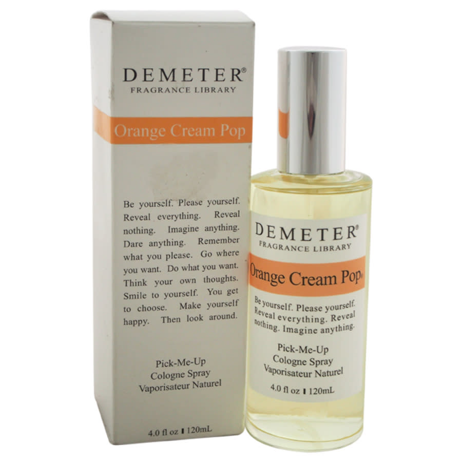 Demeter Orange Cream Pop By  For Women - 4 oz Cologne Spray In Beige,orange