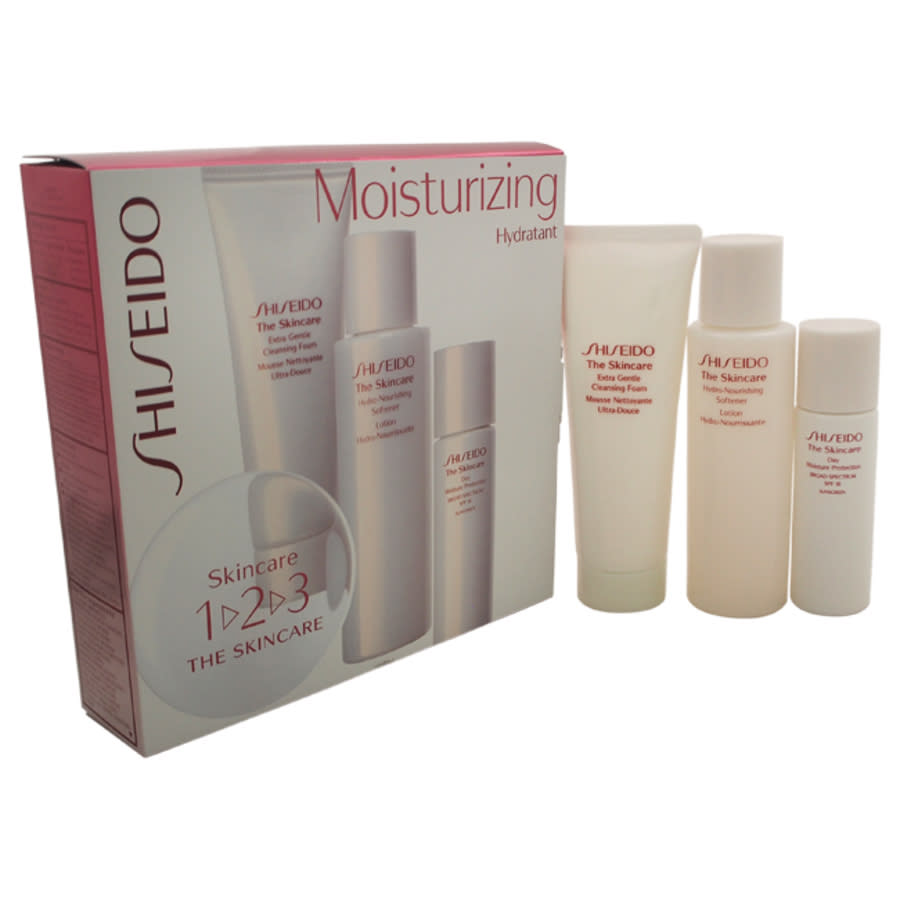 Shiseido The Skin Care Moisturizing Kit By  For Women - Pc Kit .oz Extra Gentle Cleansing Foam In N,a