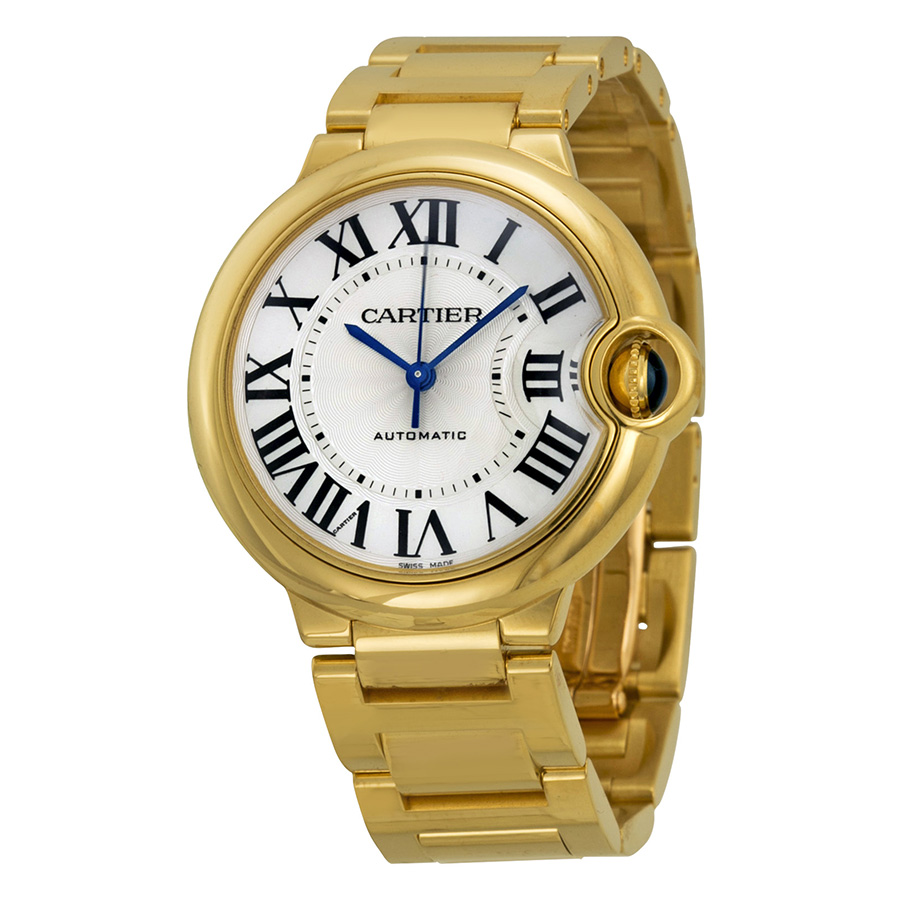Pre-owned Cartier Ballon Bleu De  Unisex Automatic Watch W69003z2 In Black / Blue / Gold / Gold Tone / Silver / Yellow