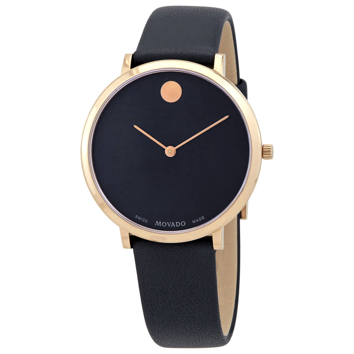 navy blue movado watch