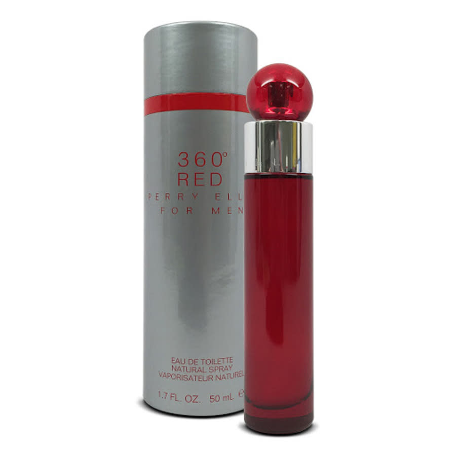 Perry Ellis 360 Red For Men /  Edt Spray 1.7 oz (m) In Green,red