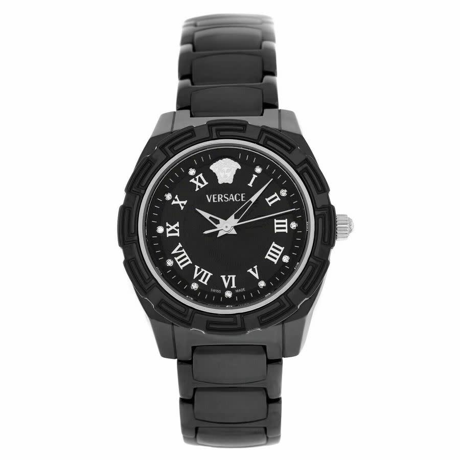 Versace Dv One Quartz Black Dial Ladies Watch 63qcs9d009