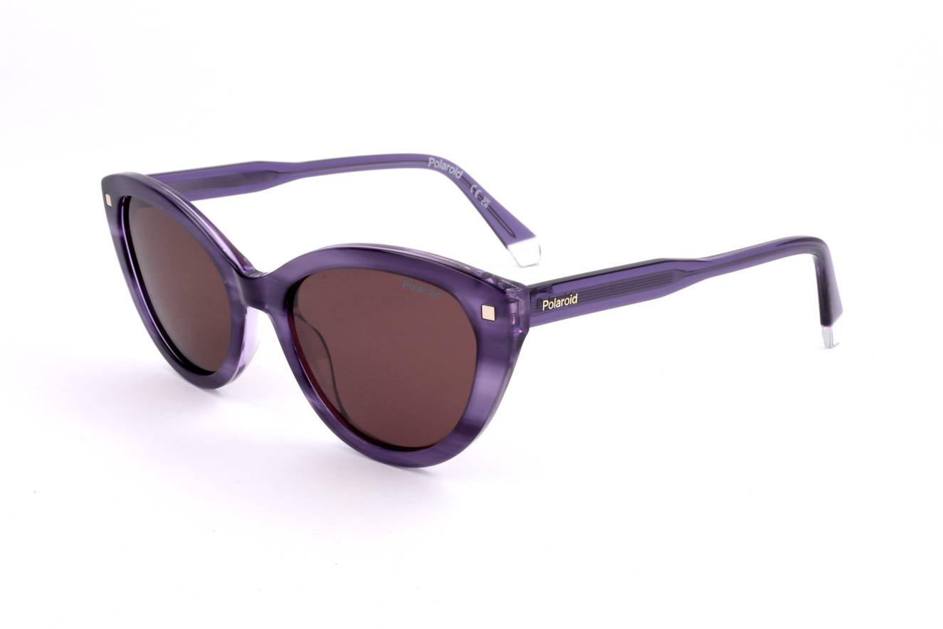 Polaroid Polarized Purple Cat Eye Ladies Sunglasses PLD 4175/S/X 0HKZ/KL 54