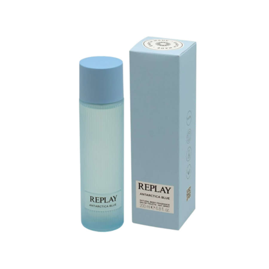 Replay Unisex Antarctica Blue EDT Spray 6.7 oz Fragrances 8011889500354