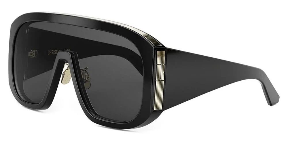 Dior DIORGRAPHIQUE M2U Smoke Shield Ladies Sunglasses CD40218U 01A